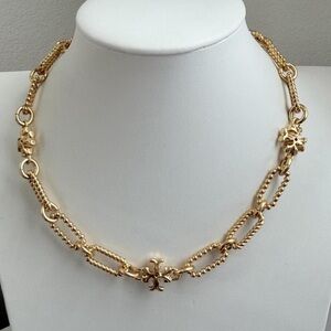 Nwot Tory Burch Elegant Gold Chain Necklace